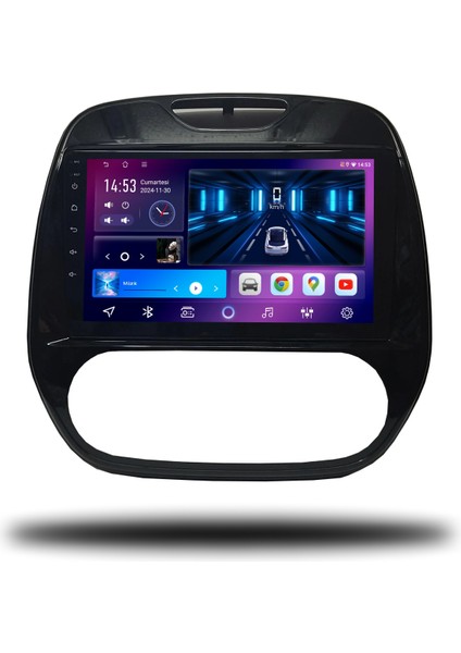 Carplayer Renault Captur 2013-2021 Android Multimedya 8gb Ram 128GB Hafıza