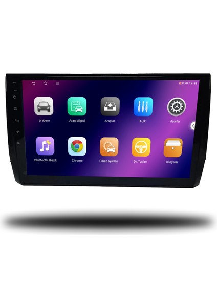 Carplayer Skoda Kodiaq 2017-2020 Uyumlu Android Multimedya 8gb Ram 128GB Hafıza fiyatları