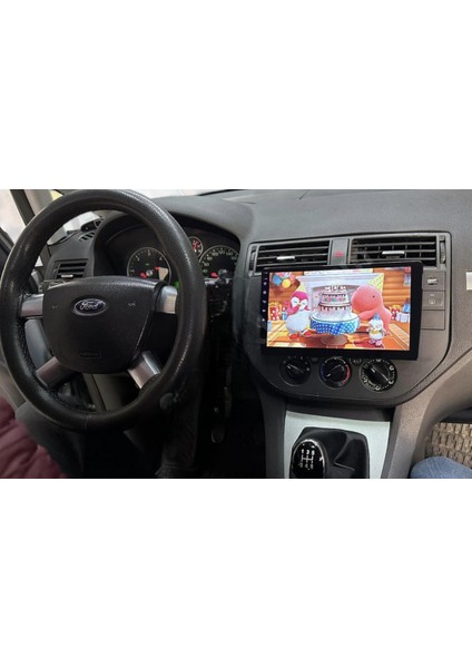 Ford C-MAX(2004-2010)-9''ANDROİD Gerçek 2+32 GB / 4 Çekirdek 1.6ghz / Wıfı 5.0ghz / Bt 5.4-Kablosuz Carplay-Hd Kameralı-Teknik Destekli