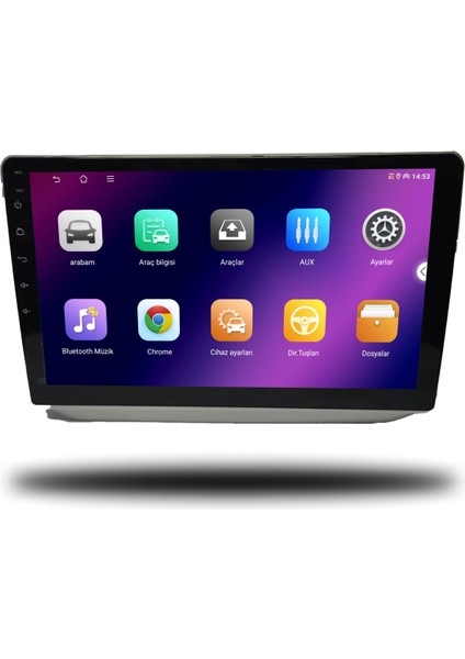 Carplayer Skoda Fabia 2008-2014 Uyumlu Android Multimedya 8gb Ram 128GB Hafıza fiyatları