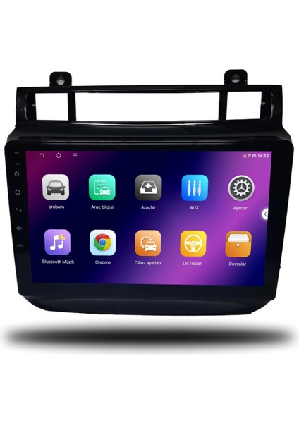 Carplayer Volkswagen Touareg 2010-2020 Uyumlu Android Multimedya 8gb Ram 128GB Hafıza fiyatları