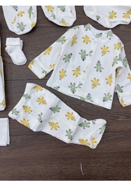 “bebek 10’lu Hastane Çıkış Seti Ayıcık Desenli Pamuklu Yenidoğan Kız Erkek 0-3 Ay” modelleri