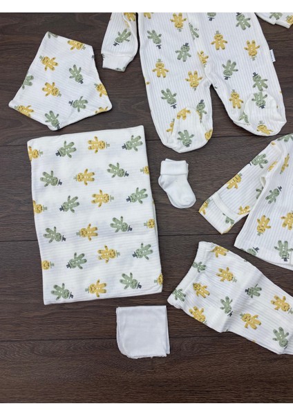 “bebek 10’lu Hastane Çıkış Seti Ayıcık Desenli Pamuklu Yenidoğan Kız Erkek 0-3 Ay” indirimleri