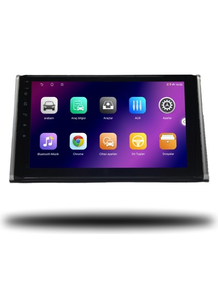 Carplayer Toyota Rav4 2019-2022 Uyumlu Android Multimedya 6gb Ram 64GB Hafıza fiyatları