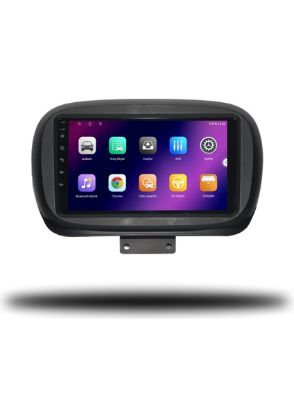 Carplayer Fiat 500X 2014-2022 Uyumlu Android Multimedya 8gb Ram 128GB Hafıza fiyatları