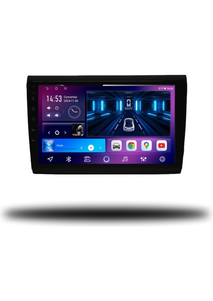 Carplayer Fiat Bravo 2008-2015 Uyumlu Android Multimedya 8gb Ram 128GB Hafıza