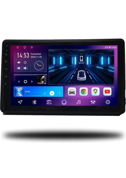 Carplayer Dacia Duster 2018-2022 Uyumlu Android Multimedya 8gb Ram 128GB Hafıza