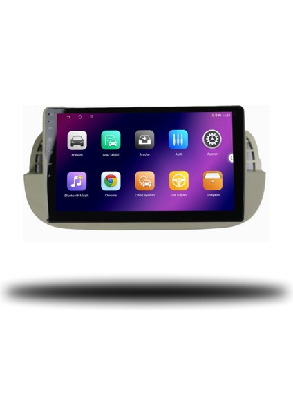 Carplayer Fiat 500C 2011-2015 Uyumlu Android Multimedya 8gb Ram 128GB Hafıza fiyatları