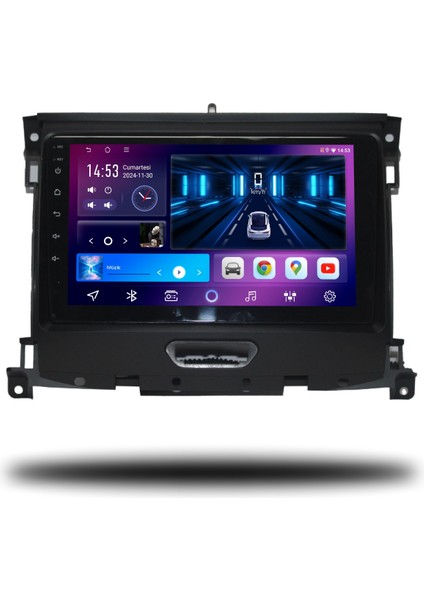 Carplayer Ford Ranger 2016-2022 Uyumlu Android Multimedya 8gb Ram 128GB Hafıza