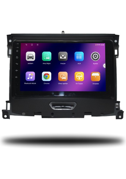 Carplayer Ford Ranger 2016-2022 Uyumlu Android Multimedya 8gb Ram 128GB Hafıza fiyatları