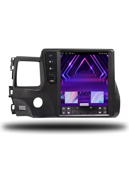 Caros Honda Civic Fd6 Tesla Uyumlu Android Multimedya 4gb Ram 64GB Hafıza fiyatları