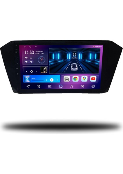 Carplayer Volkswagen Passat B8 2015-2022 Uyumlu Android Multimedya 8gb Ram 128GB Hafıza