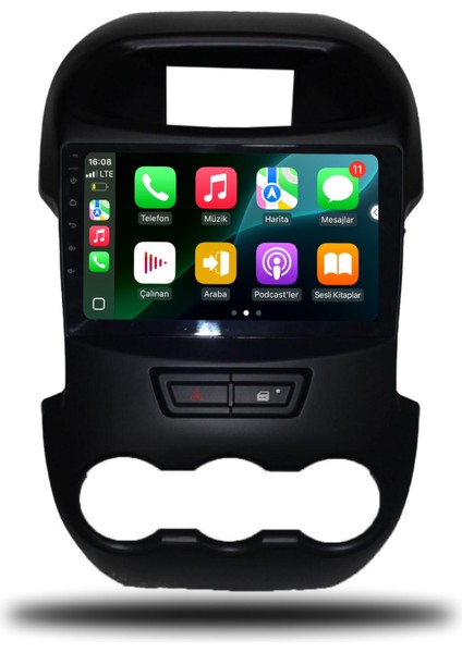 Carplayer Ford Ranger 2012-2015 Uyumlu Android Multimedya 8gb Ram 128GB Hafıza modelleri