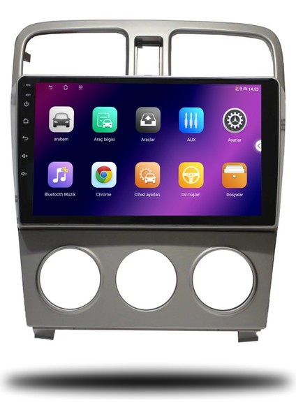 Carplayer Subaru Impreza 2002-2007 Uyumlu Android Multimedya 8gb Ram 128GB Hafıza fiyatları