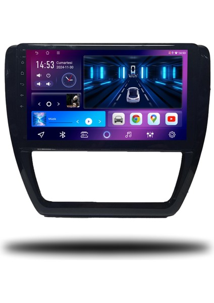 Carplayer Volkswagen Jetta 2016-2021 Uyumlu Android Multimedya 8gb Ram 128GB Hafıza
