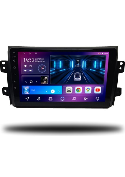 Carplayer Suzuki Sx4 Android Carplay Multimedya 2006-2013 4gb Ram 8gb Ram 128GB Hafıza