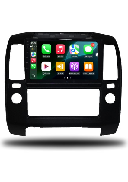 Carplayer Nissan Navara 2006-2010 Uyumlu Android Multimedya 6gb Ram 64GB Hafıza modelleri