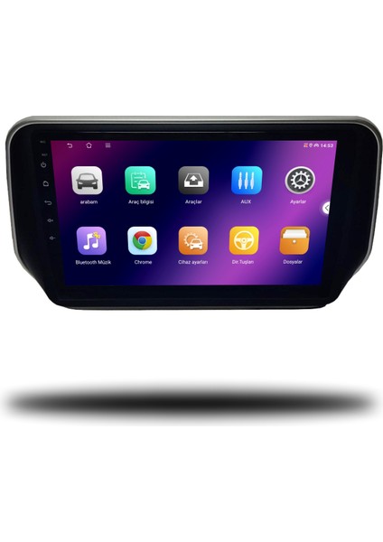 Carplayer Hyundai Santa Fe IX45 2018-2022 Uyumlu Android Multimedya 8gb Ram 128GB Hafıza fiyatları
