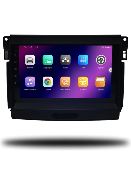Carplayer Ford Ranger 2016-2022 Arka Panelli Uyumlu Android Multimedya 8gb Ram 128GB Hafıza fiyatları