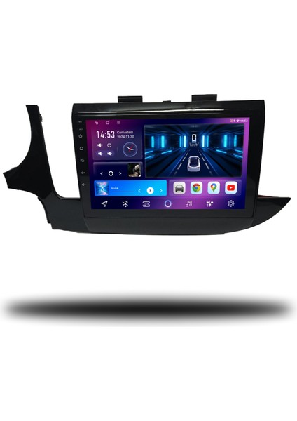 Carplayer Opel Mokka x 2016-2019 Uyumlu Android Multimedya 8gb Ram 128GB Hafıza