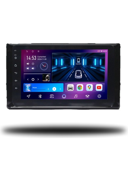 Carplayer Toyota Auris 2017-2019 Uyumlu Android Multimedya 8gb Ram 128GB Hafıza