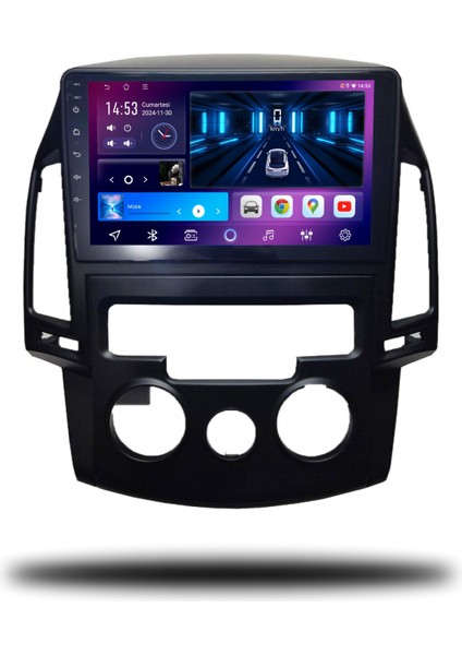 Caros Hyundai I30 2011-2014 Uyumlu Android Multimedya Manuel Klima 4gb Ram 64GB Hafıza