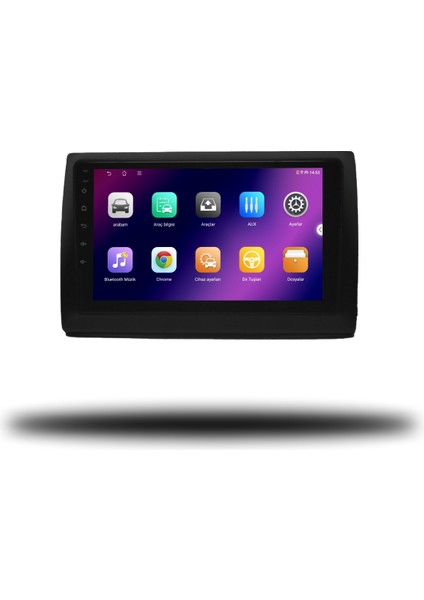 Carplayer Fiat Stilo Uyumlu Android Multimedya 8gb Ram 128GB Hafıza fiyatları