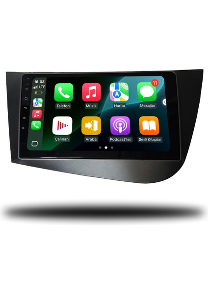 Carplayer Seat Leon 2006-2012 Uyumlu Android Multimedya 8gb Ram 128GB Hafıza modelleri