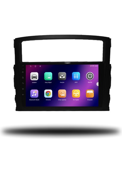 Caros Mitsubishi Pajero 2008-2014 Uyumlu Android Multimedya 4gb Ram 64GB Hafıza fiyatları