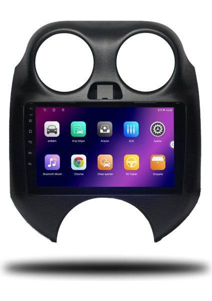 Caros Nissan Micra 2011-2013 Uyumlu Android Multimedya 4gb Ram 64GB Hafıza fiyatları