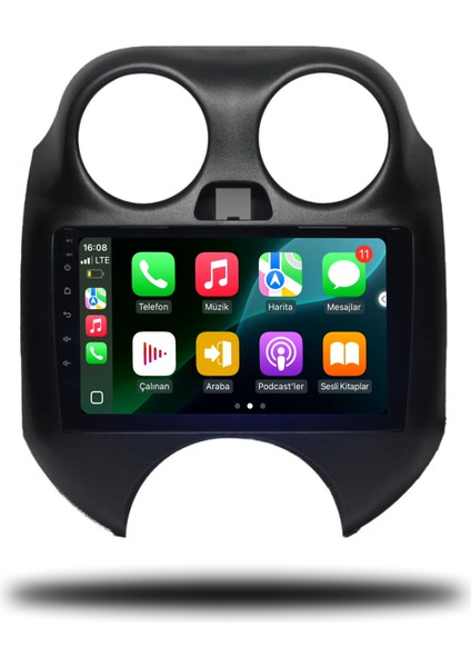 Caros Nissan Micra 2011-2013 Uyumlu Android Multimedya 4gb Ram 64GB Hafıza modelleri