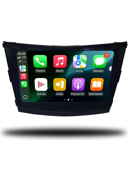 Carplayer Ssangyong Xlv 2015-2019 Uyumlu Android Multimedya 6gb Ram 64GB Hafıza modelleri