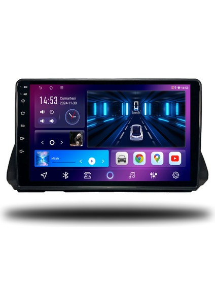 Caros Renault Taliant 2021-2024 Android Multimedya 4gb Ram 64GB Hafıza