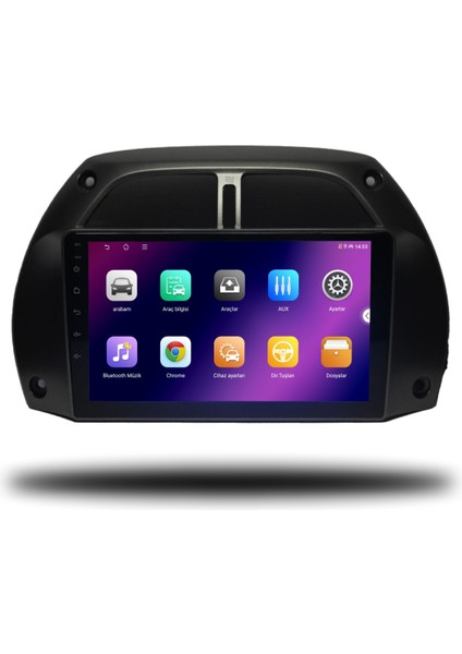 Carplayer Toyota Rav4 2001-2003 Uyumlu Android Multimedya 8gb Ram 128GB Hafıza fiyatları