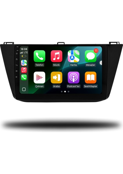 Carplayer Volkswagen Tiguan 2017-2020 Uyumlu Android Multimedya 8gb Ram 128GB Hafıza modelleri