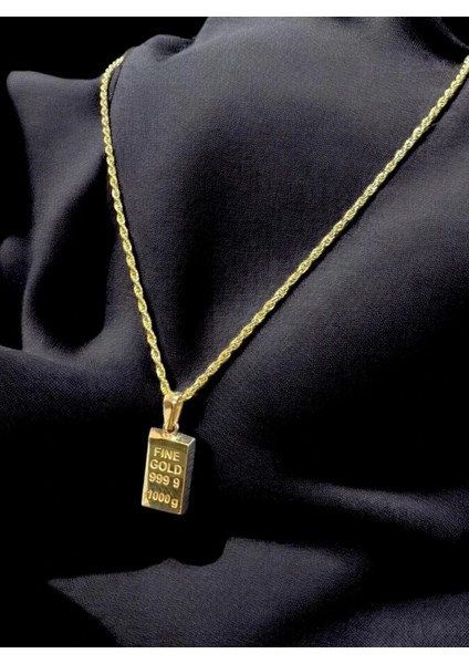 Külçe Gramlık 60CM Zincirli Vıp Kaplama Kolye fiyatları