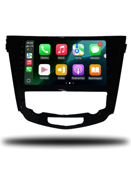 Carplayer Nissan X-Trail 2014-2021 Dijital Klima Uyumlu Android Multimedya 6gb Ram 64GB Hafıza modelleri