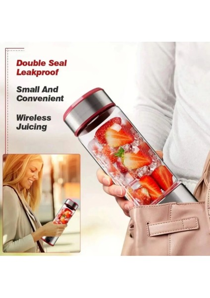 450 ml Taşınabilir Metal Kişisel Blender, Shake ve Smoothies Için Şık ve Güçlü Tasarım modelleri