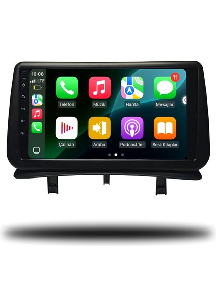 Carplayer Renault Clio 3 2005-2011 Android Multimedya 8gb Ram 128GB Hafıza modelleri