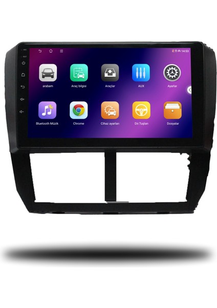 Carplayer Subaru Forester 2008-2012 Uyumlu Android Multimedya 8gb Ram 128GB Hafıza fiyatları