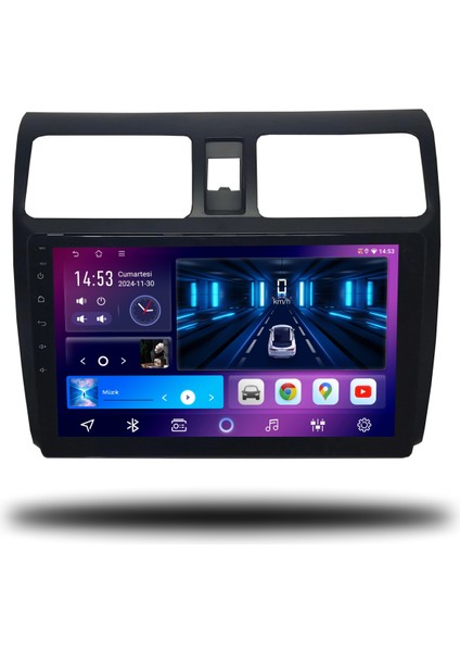 Carplayer Suzuki Swift Android Carplay Multimedya 2006-2011 4gb Ram 8gb Ram 128GB Hafıza