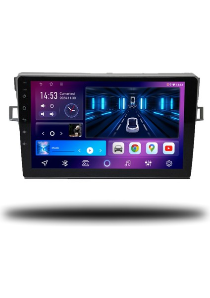 Carplayer Toyota Verso 2009-2017 Uyumlu Android Multimedya 8gb Ram 128GB Hafıza