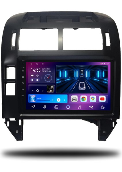 Caros Volkswagen Polo 2003-2009 Uyumlu Android Multimedya 4gb Ram 64GB Hafıza