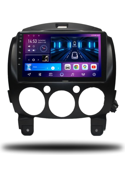 Carplayer Mazda 2 2009-2013 Uyumlu Android Multimedya 6gb Ram 64GB Hafıza