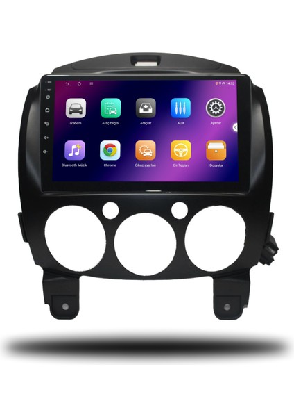 Carplayer Mazda 2 2009-2013 Uyumlu Android Multimedya 6gb Ram 64GB Hafıza fiyatları