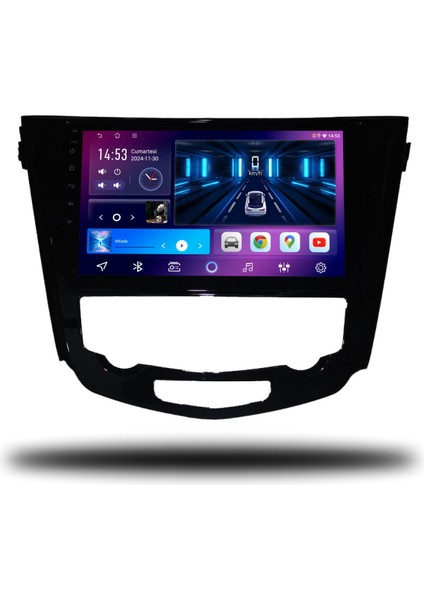 Caros Nissan X-Trail 2014-2021 Dijital Klima Uyumlu Android Multimedya 4gb Ram 64GB Hafıza