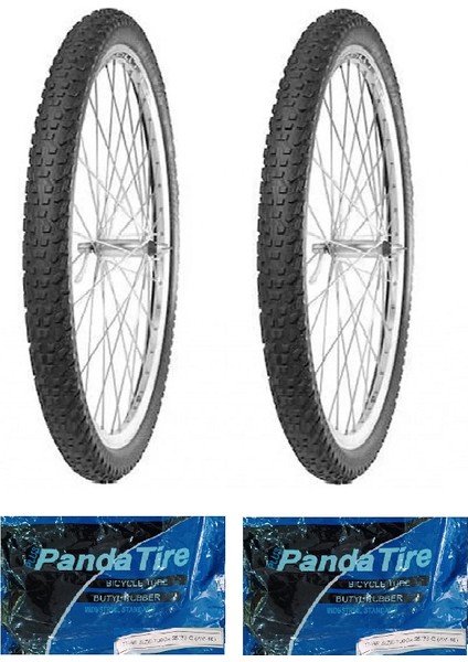 Irc 28 Jant 700X38 B-37 Bisiklet Dış Lastiği x 2 Adet + Plus Panda Iç Lastik Seti