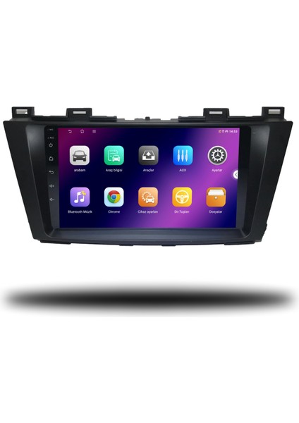 Carplayer Mazda 5 2010-2013 Uyumlu Android Multimedya 8gb Ram 128GB Hafıza fiyatları