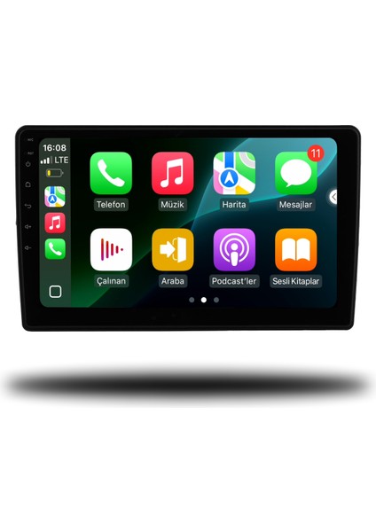 Carplayer Toyota Auris 2007-2012 Uyumlu Android Multimedya 8gb Ram 128GB Hafıza modelleri