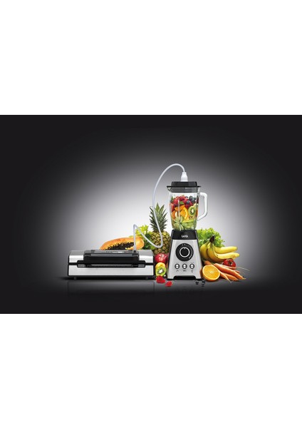 Siyah Xpro Buz Kırıcı Vakumlu Blender, Pratik ve Şık Tasarım